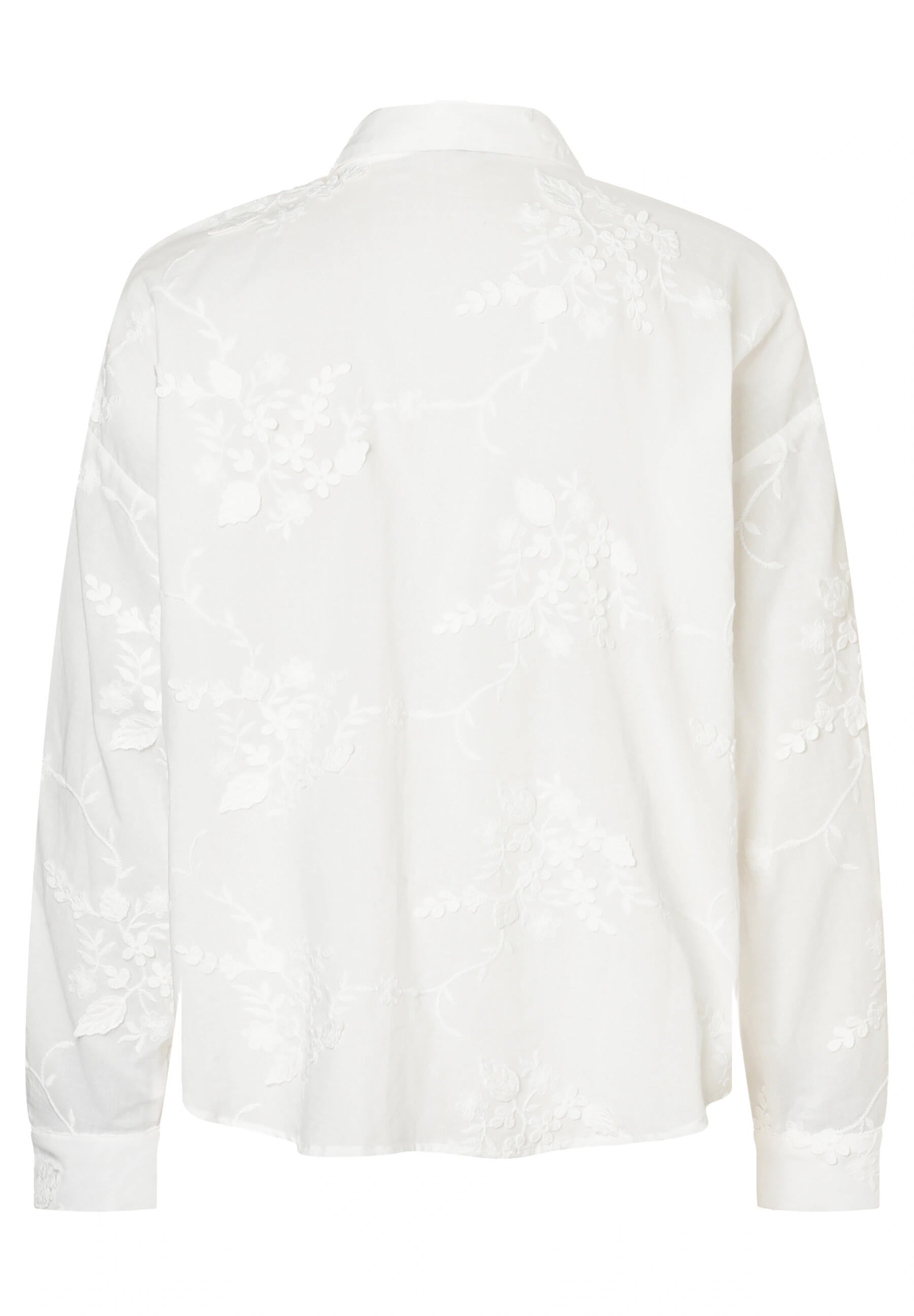 Bluse aus Bio-Baumwolle - 0041 - Weiß