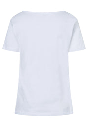 T-Shirt aus Bio-Baumwolle - 0010 - Weiß