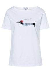 T-Shirt aus Bio-Baumwolle - 0010 - Weiß