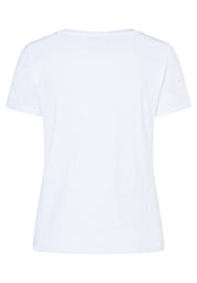 T-Shirt aus Baumwolle - 3010 - Weiß