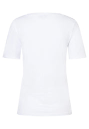 T-Shirt aus Bio-Baumwolle - 0010 - Weiß