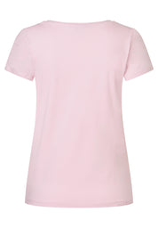 T-Shirt aus Baumwolle - 0825 - Rosa