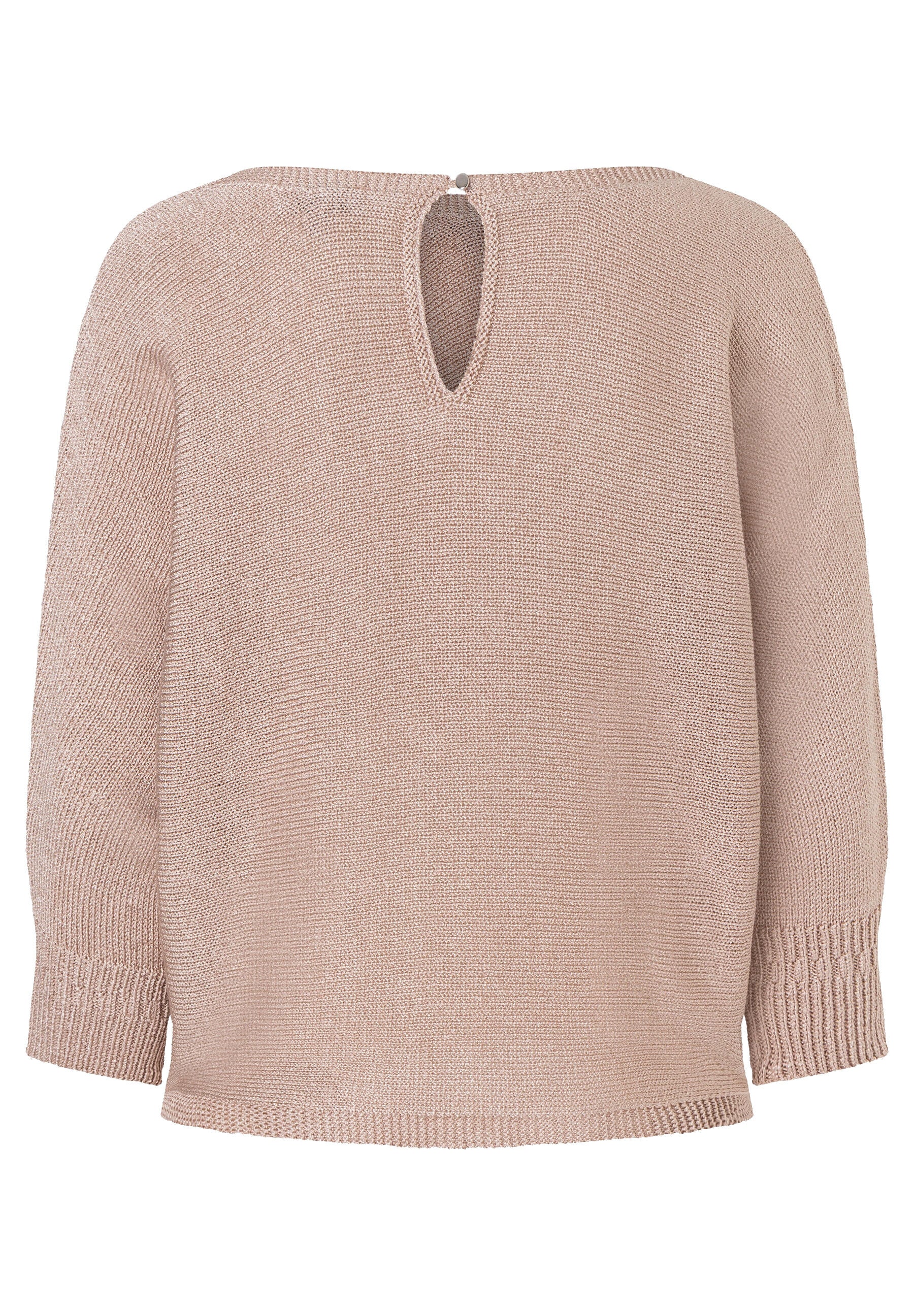 Strickpullover mit U-Boot-Ausschnitt - 0214 - Beige