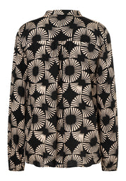 Bluse aus Viskose - 2790 - Schwarz