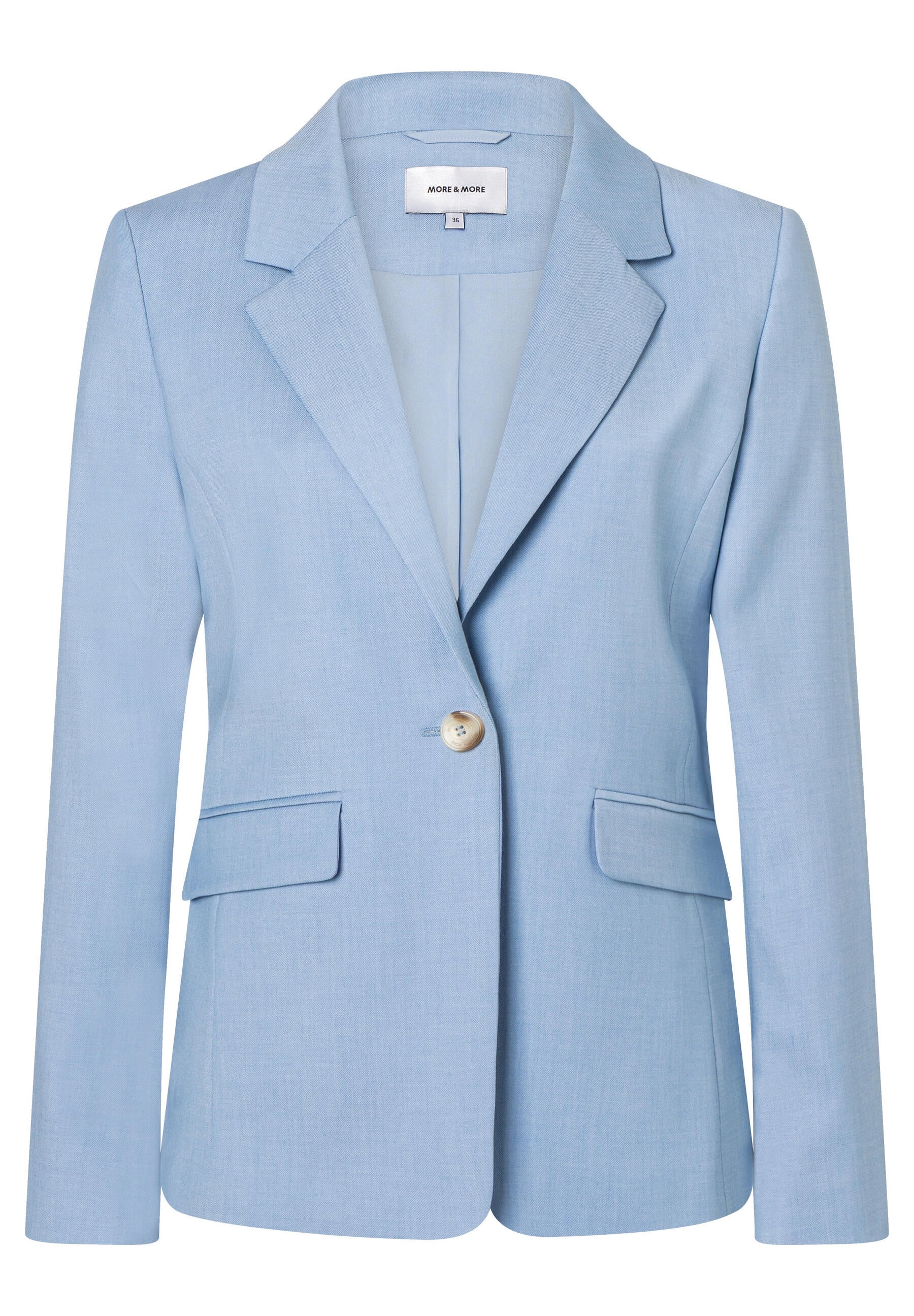 Blazer aus Viskosemix - 0319 - Blau