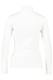 Feiner Rollkragenpullover - 0210-WHITE - Weiß