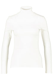 Feiner Rollkragenpullover - 0210-WHITE - Weiß