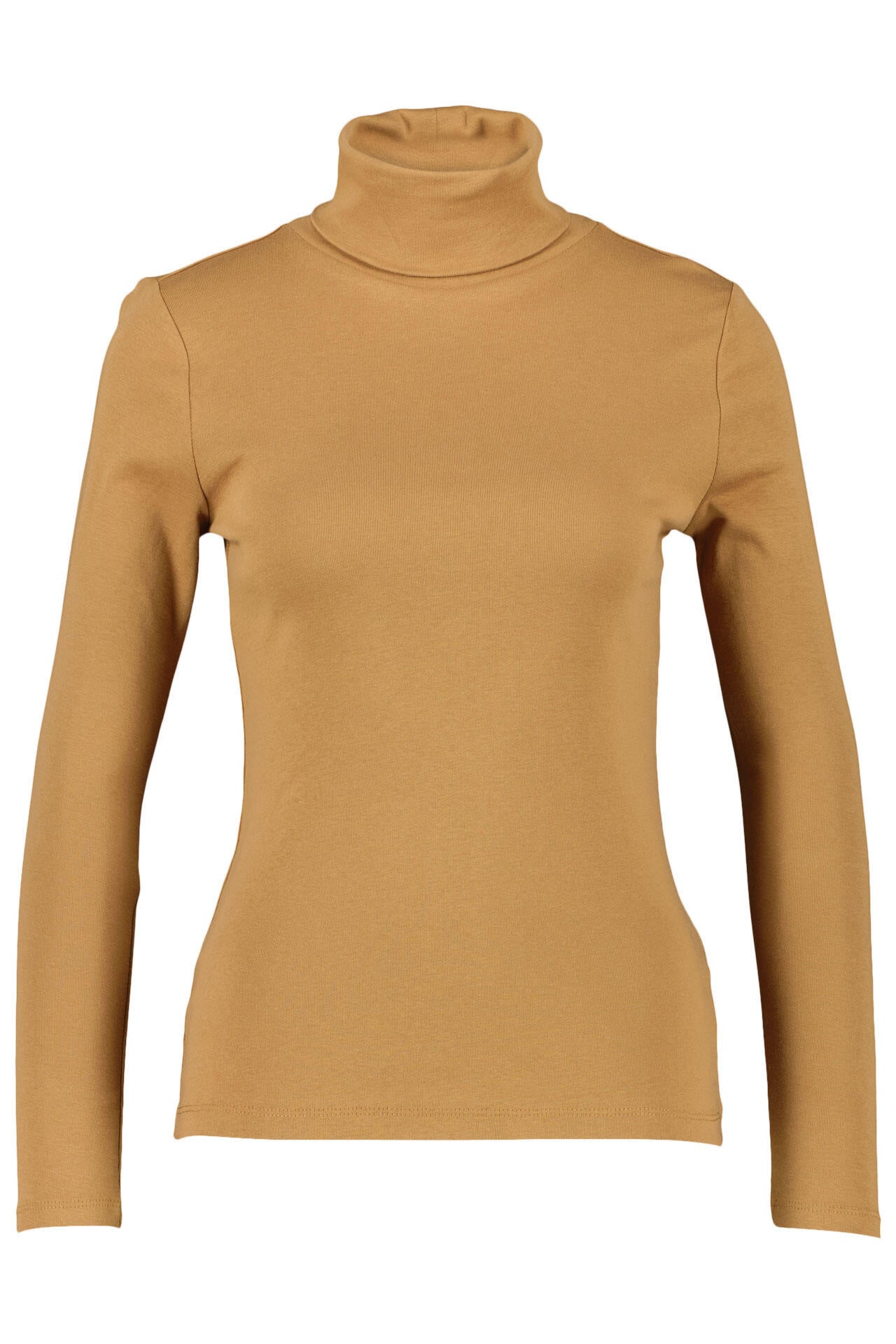 Feiner Rollkragenpullover - 8469-BROWN - Braun | Beige