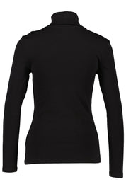 Feiner Rollkragenpullover - 9999-GREY/BLACK - Schwarz