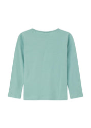 Longsleeve mit Print - 72D0-GREEN - Grün