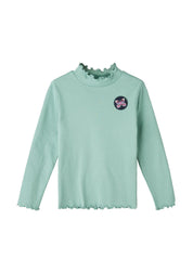 Langarmshirt - 7225-GREEN - Grün