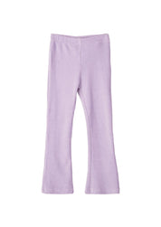 Gerippte Hose - 4722-LILAC/PINK - Violett