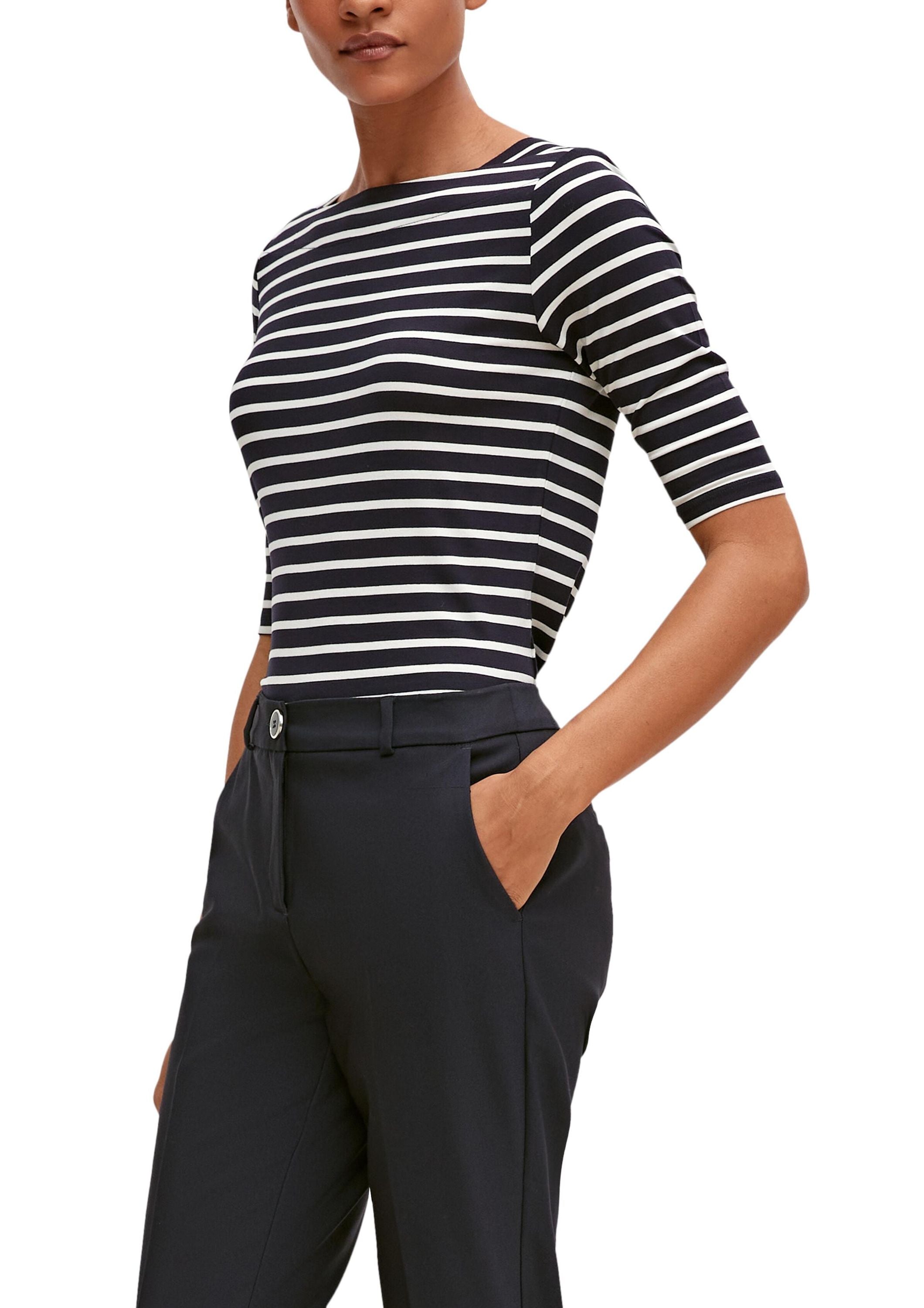 T-Shirt Tailored Fit - 59G4-BLUE - Blau