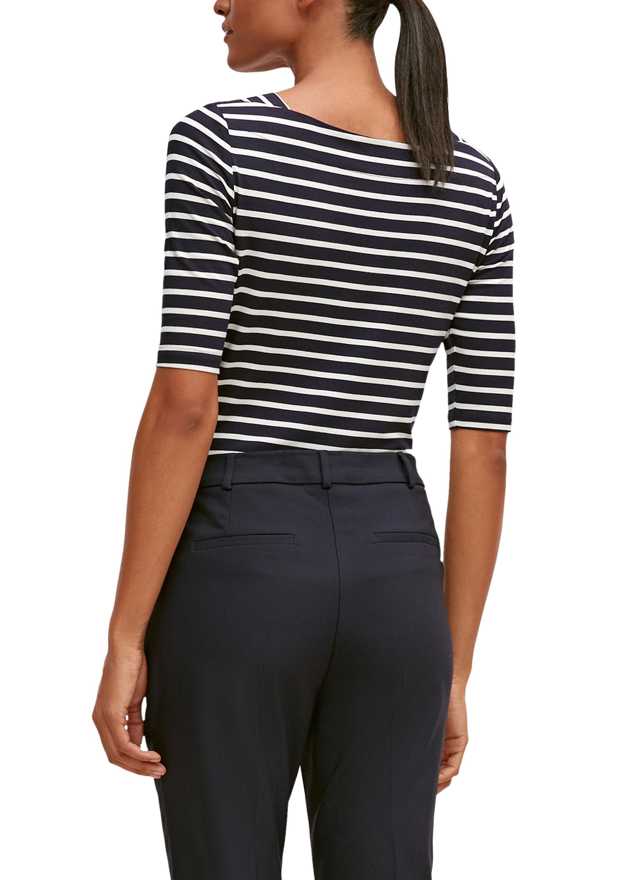 T-Shirt Tailored Fit - 59G4-BLUE - Blau