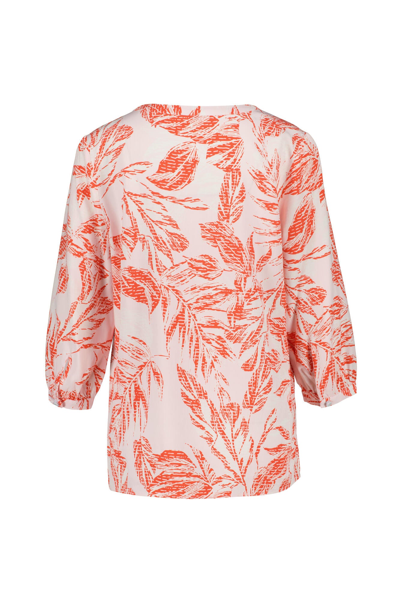 Schlupfbluse aus Viskose - 40A5-LILAC/PINK - Rot