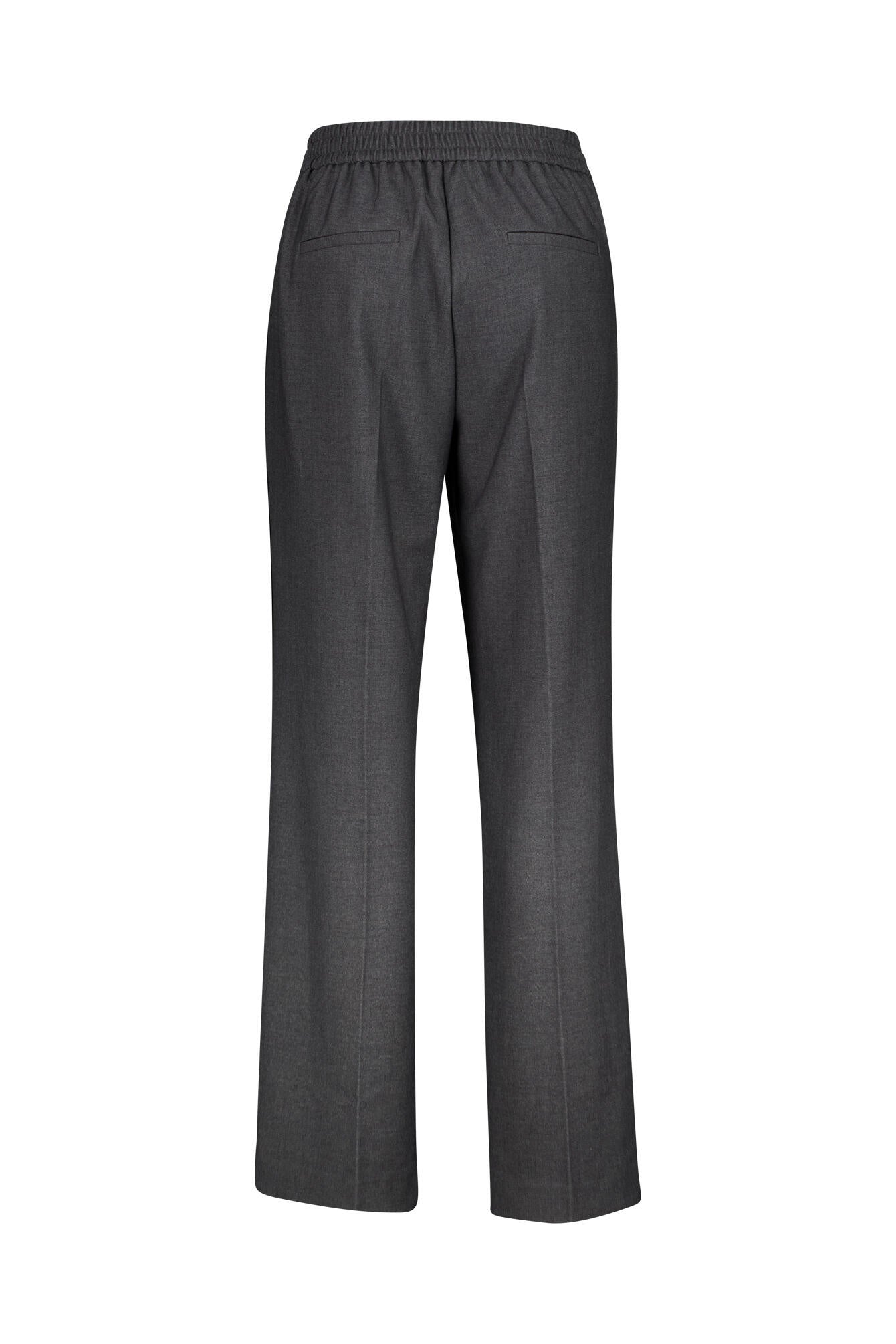 Hose Wide Leg mit Elastikbund - 98W5-GREY/BLACK - Grau