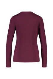 Langarmshirt - 4922-LILAC/PINK - Rot