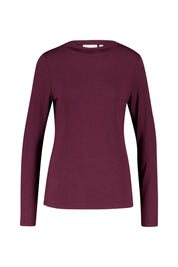 Langarmshirt - 4922-LILAC/PINK - Rot