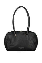 Handtasche Satchel klein - 9999-GREY/BLACK - Schwarz