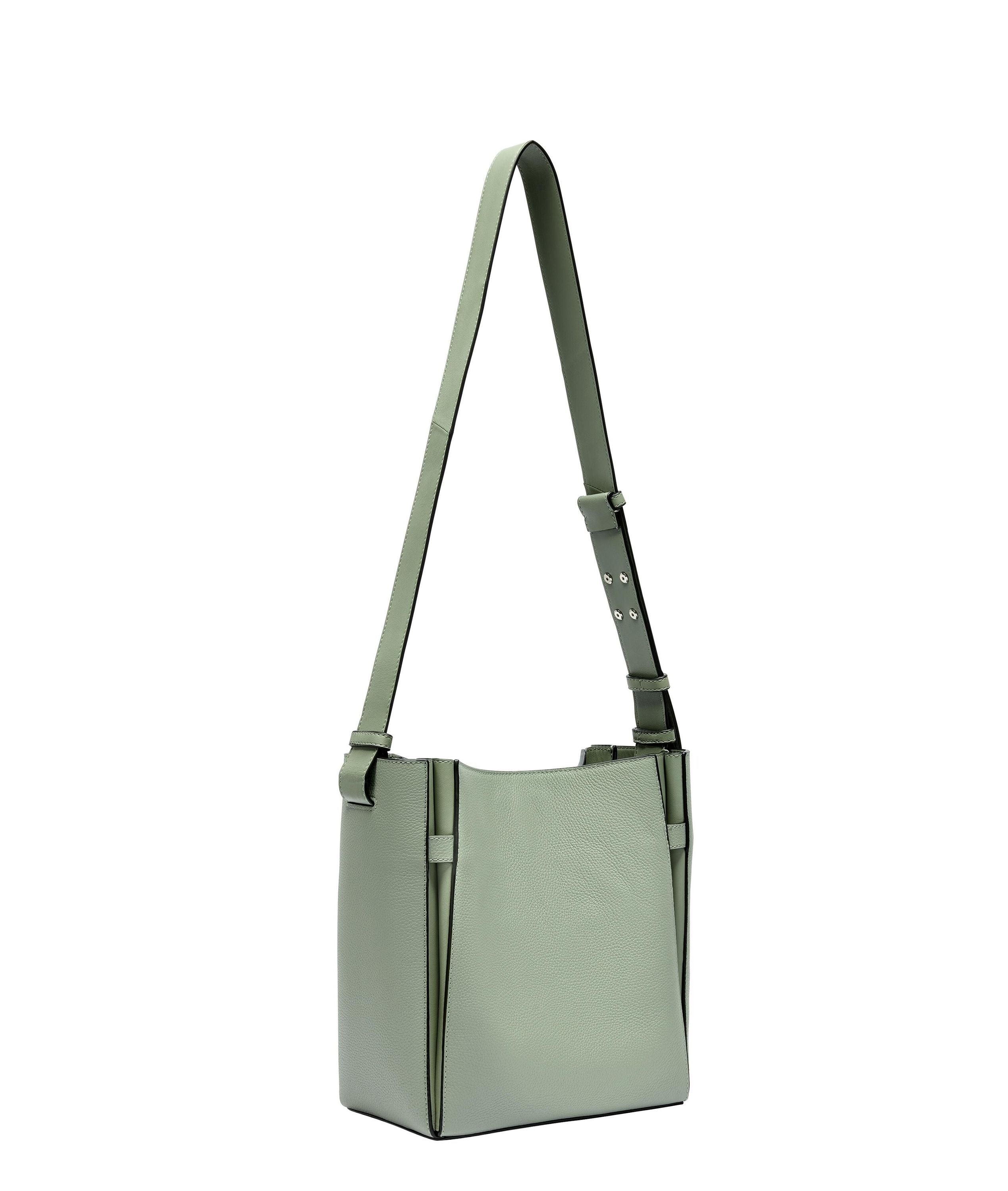 Schultertasche Hilla Hobo M - 7219-GREEN - Grün