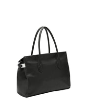 Handtasche Gloria Satchel L - 9999-GREY/BLACK - Schwarz