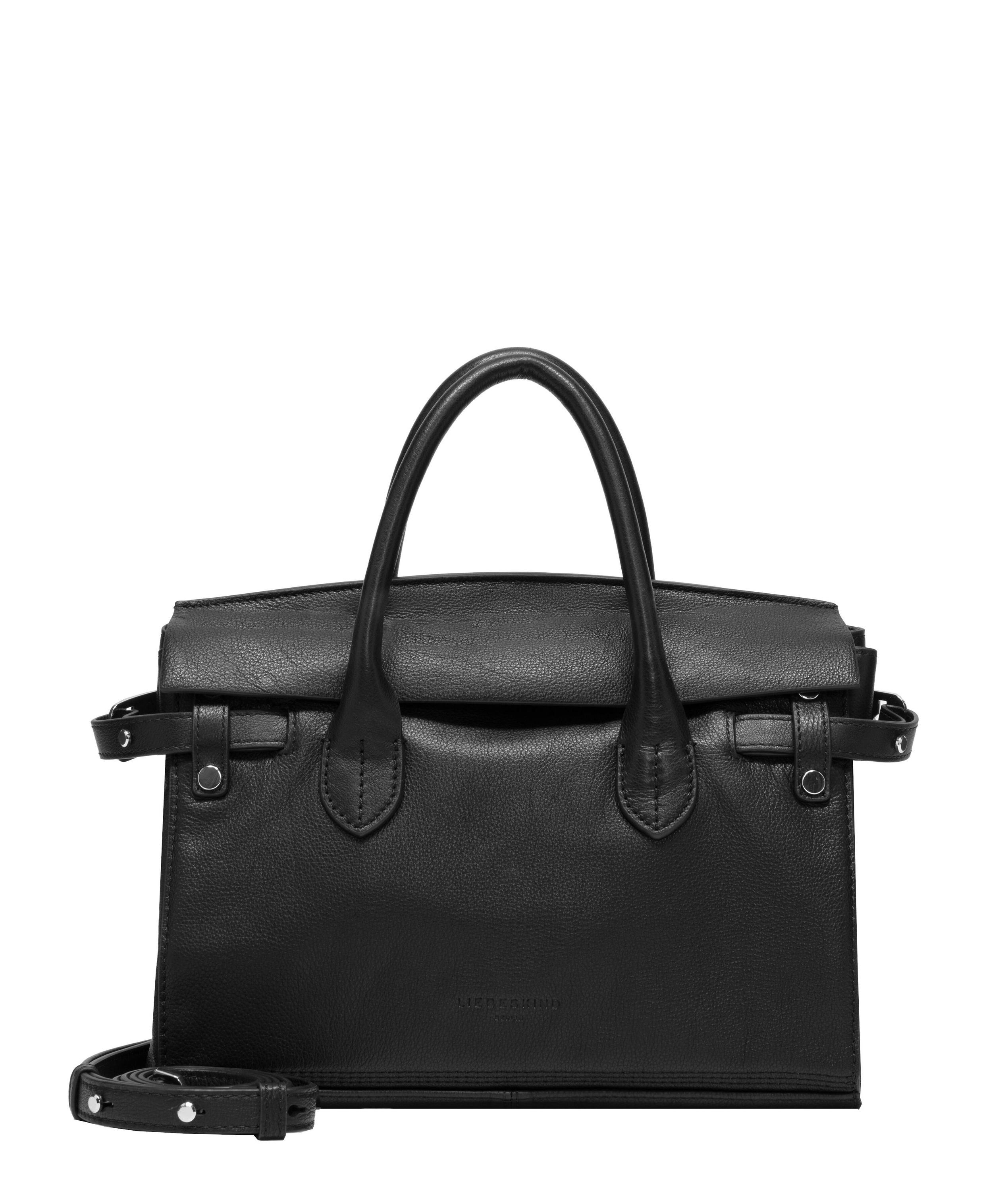 Handtasche Gloria Satchel M - 9999-GREY/BLACK - Schwarz