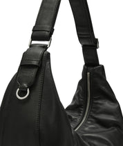 Schultertasche MOON HOBO M - 9999-GREY/BLACK - Schwarz