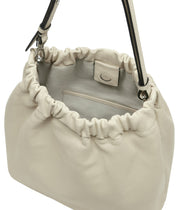 Schultertasche RUFFLE HOBO M - 8034-BROWN - Beige