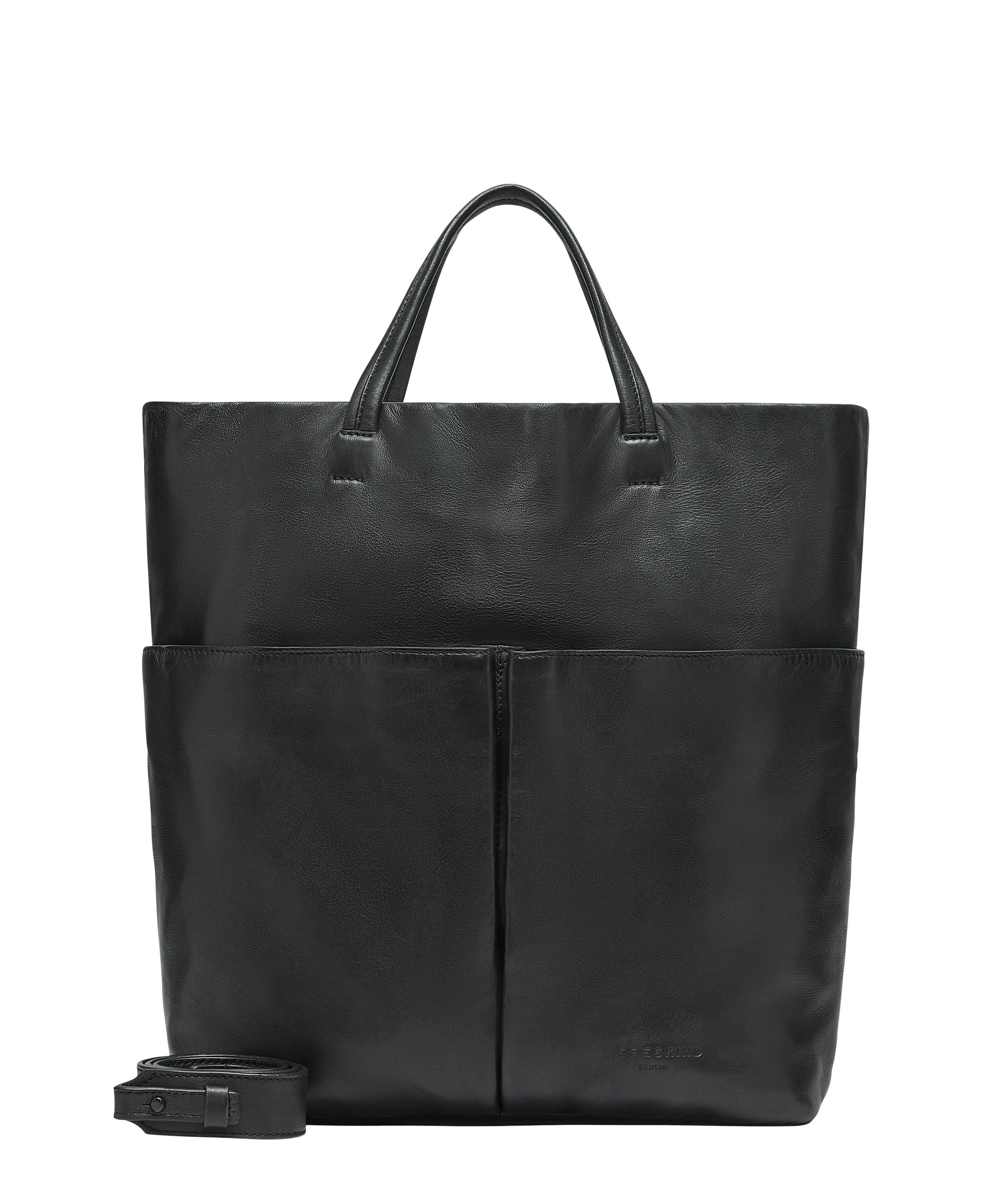 Handtasche  HERA TOTE L - 9999-GREY/BLACK - Schwarz