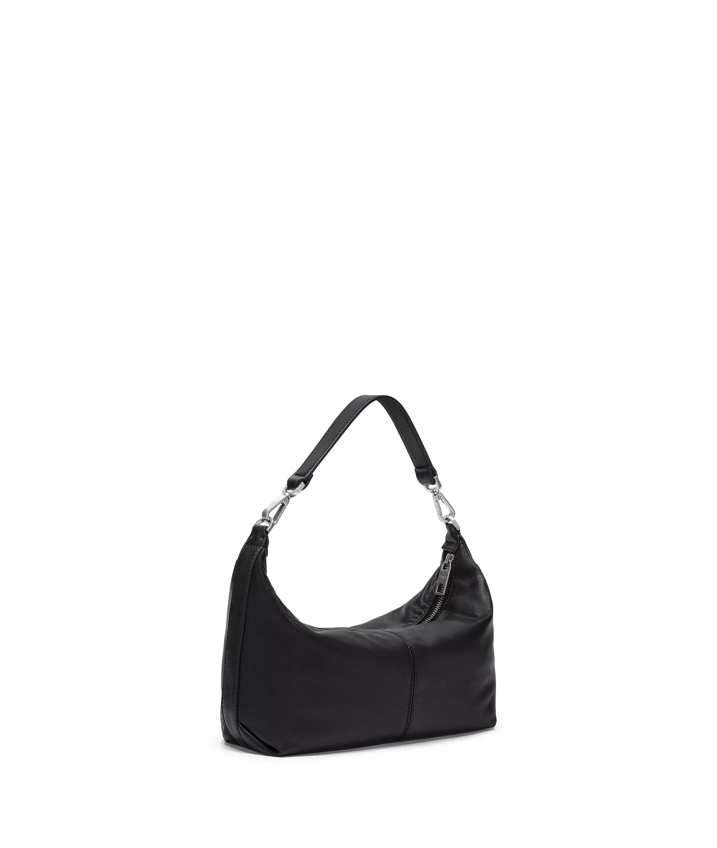 Schultertasche PARIS HOBO S - 9999-GREY/BLACK - Schwarz