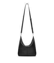 Handtasche PARIS HOBO M - 9999-GREY/BLACK - Schwarz