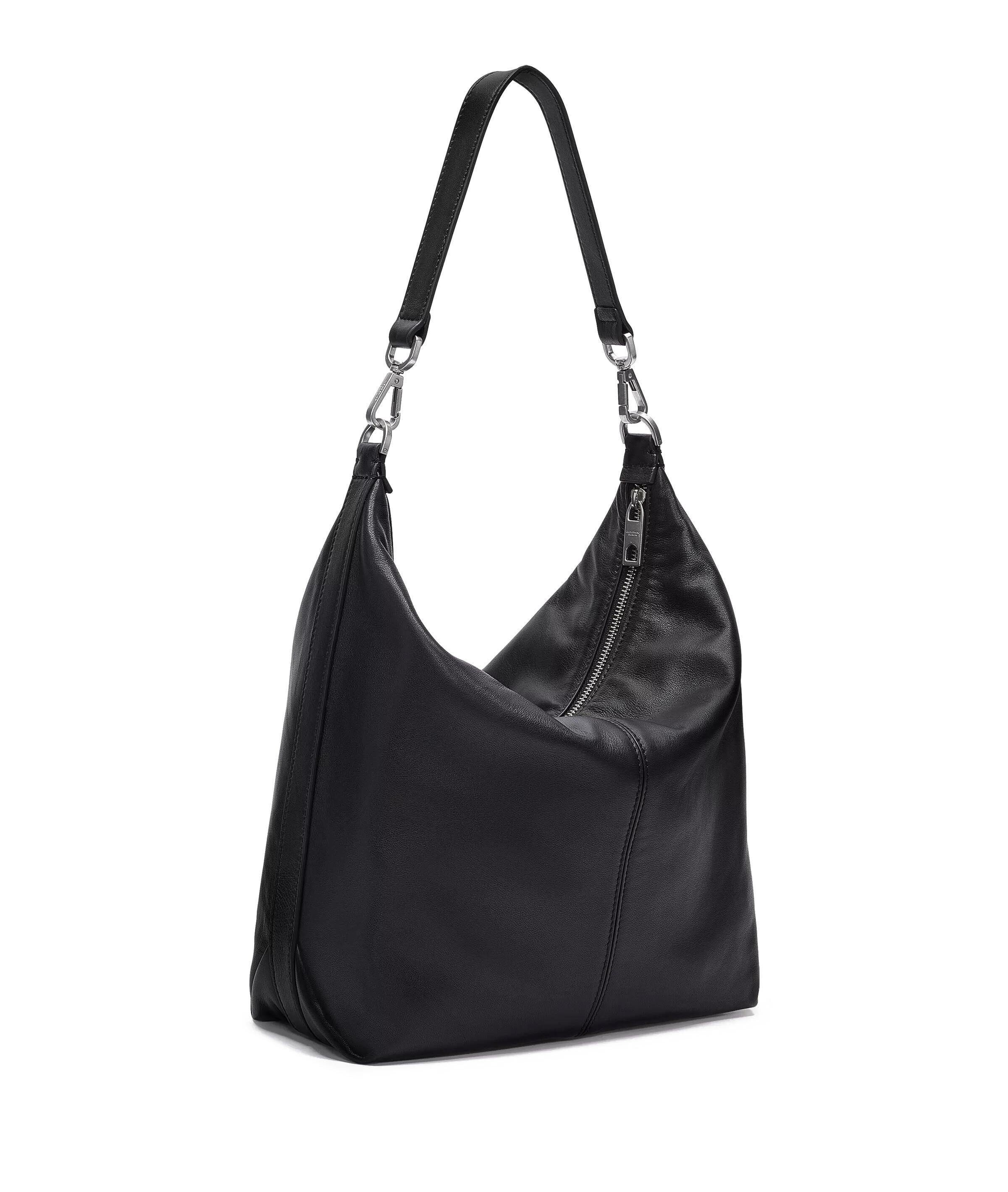 Handtasche PARIS HOBO M - 9999-GREY/BLACK - Schwarz