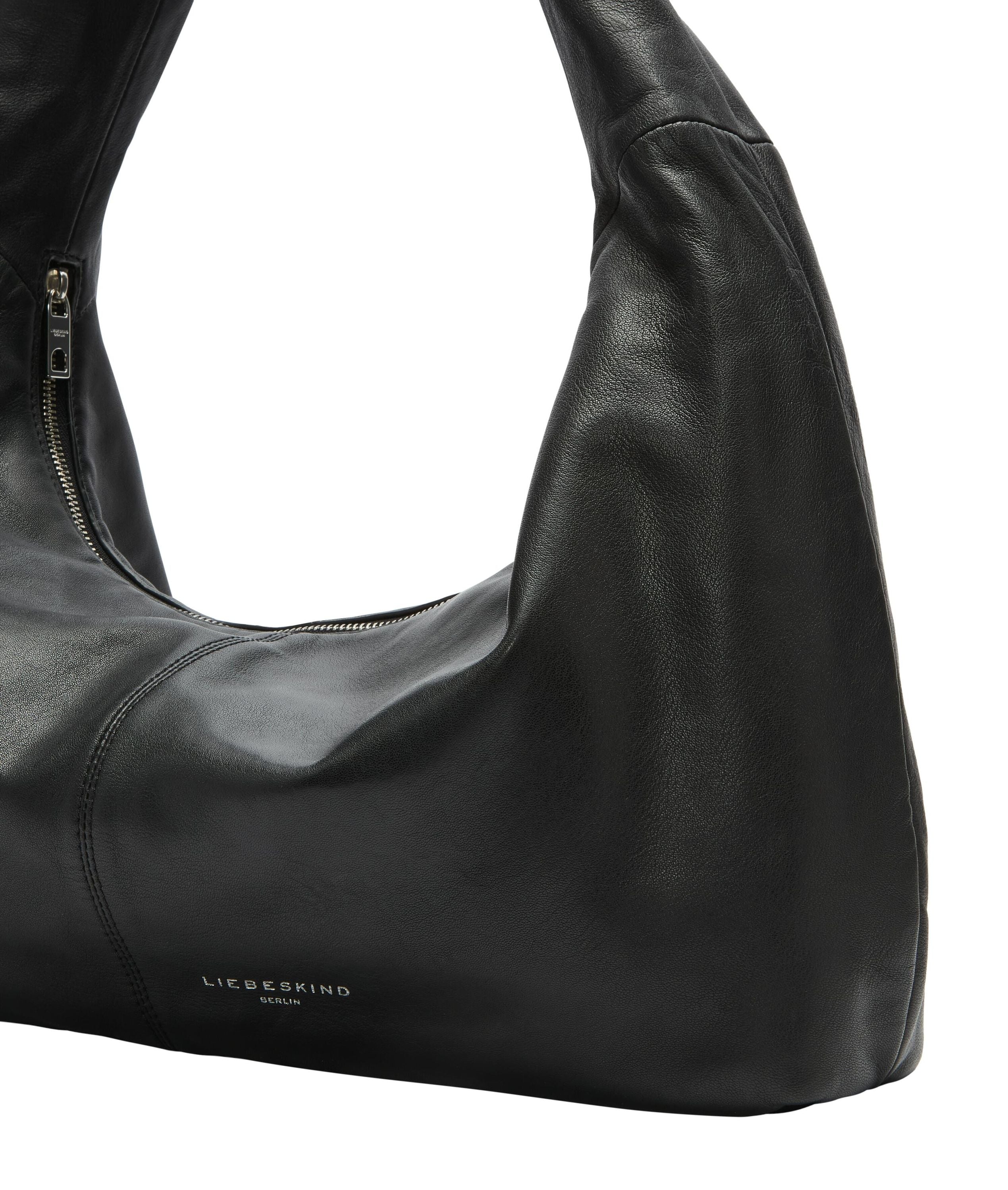 Schultertasche HOBO - 9999-GREY/BLACK - Schwarz