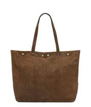 Shopper aus Wildleder - 8640-BROWN - Braun