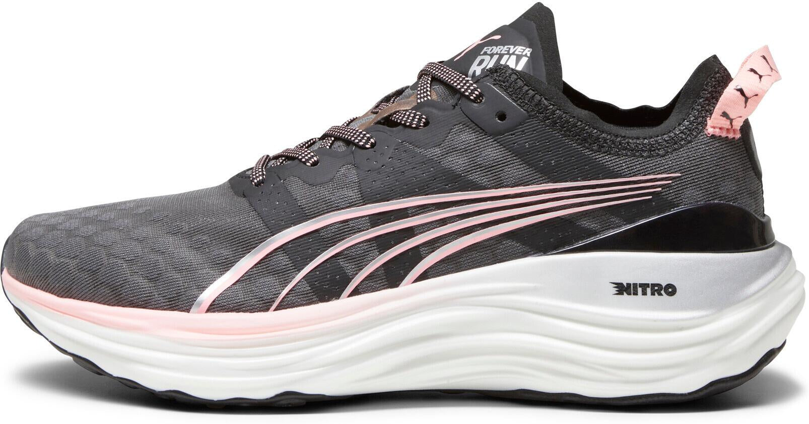 Laufschuhe Forever Run - 008-PUMA BLACK-KORAL ICE-PUMA - Schwarz | Rosa