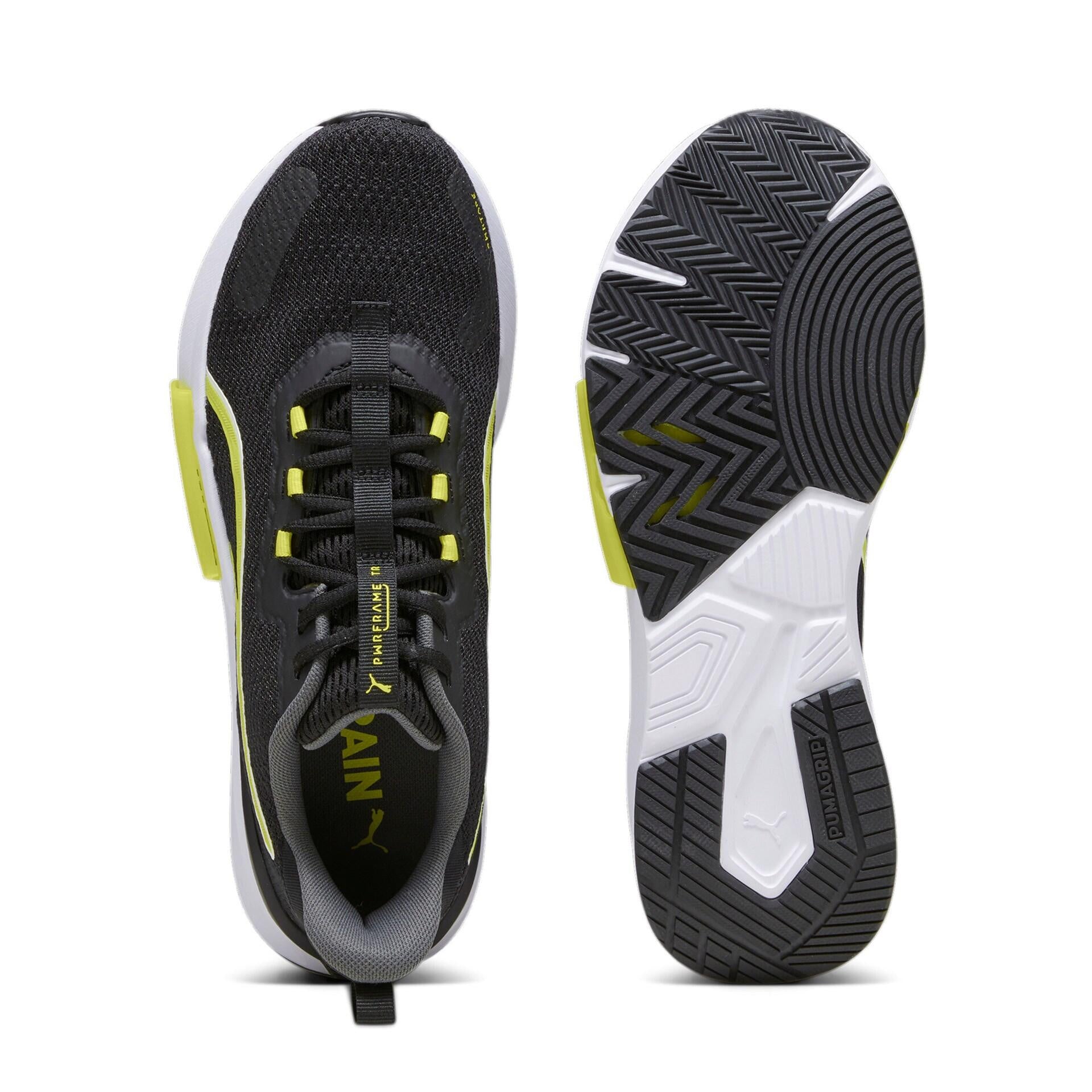 Trainingsschuhe PWR Frame TR2 - 011-PUMA BLACK-YELLOW BURST-PU - Schwarz | Gelb