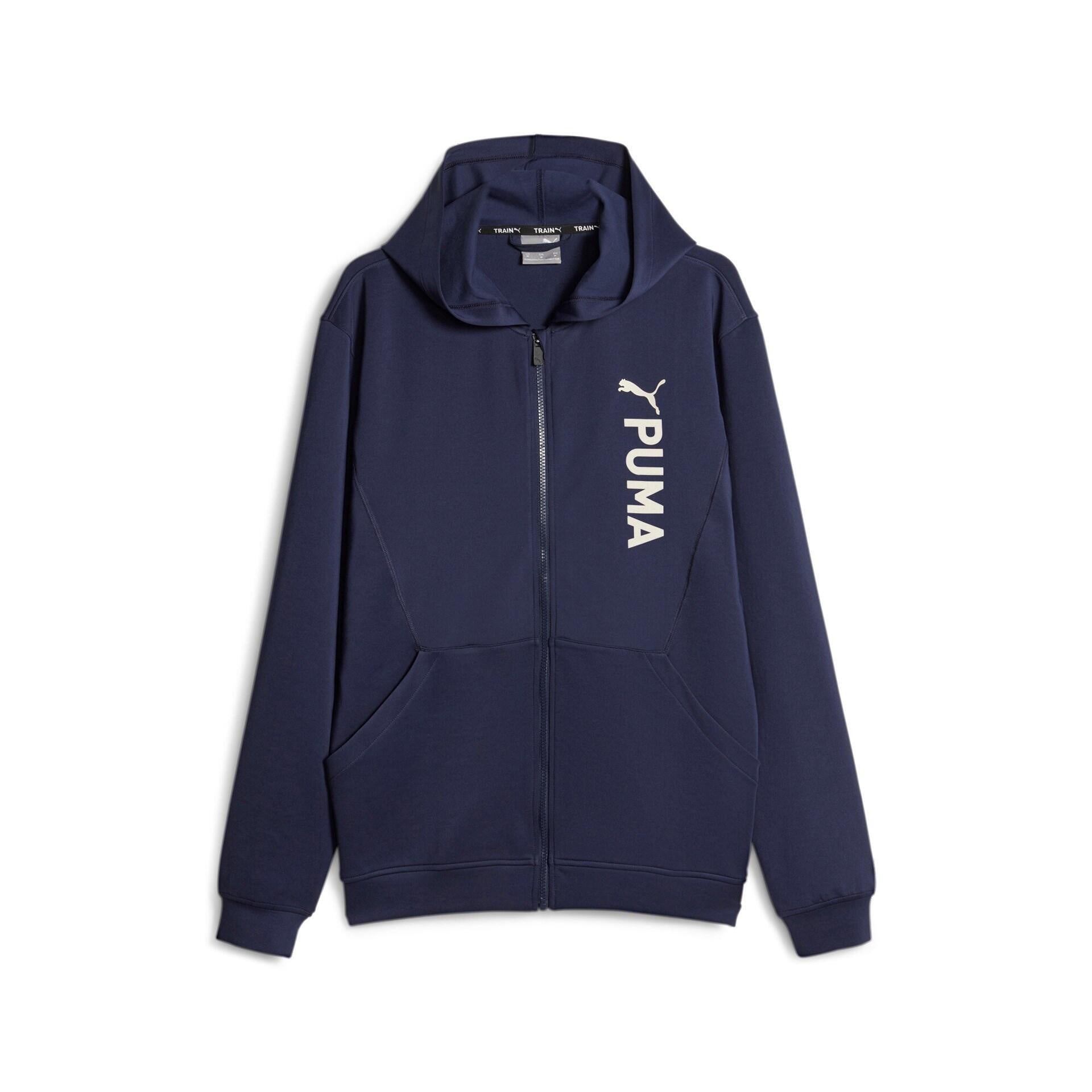 Funktionsjacke mit Logo - 006-PUMA NAVY - Blau