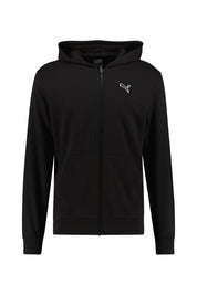 Sweatjacke - 001-PUMA BLACK - Schwarz