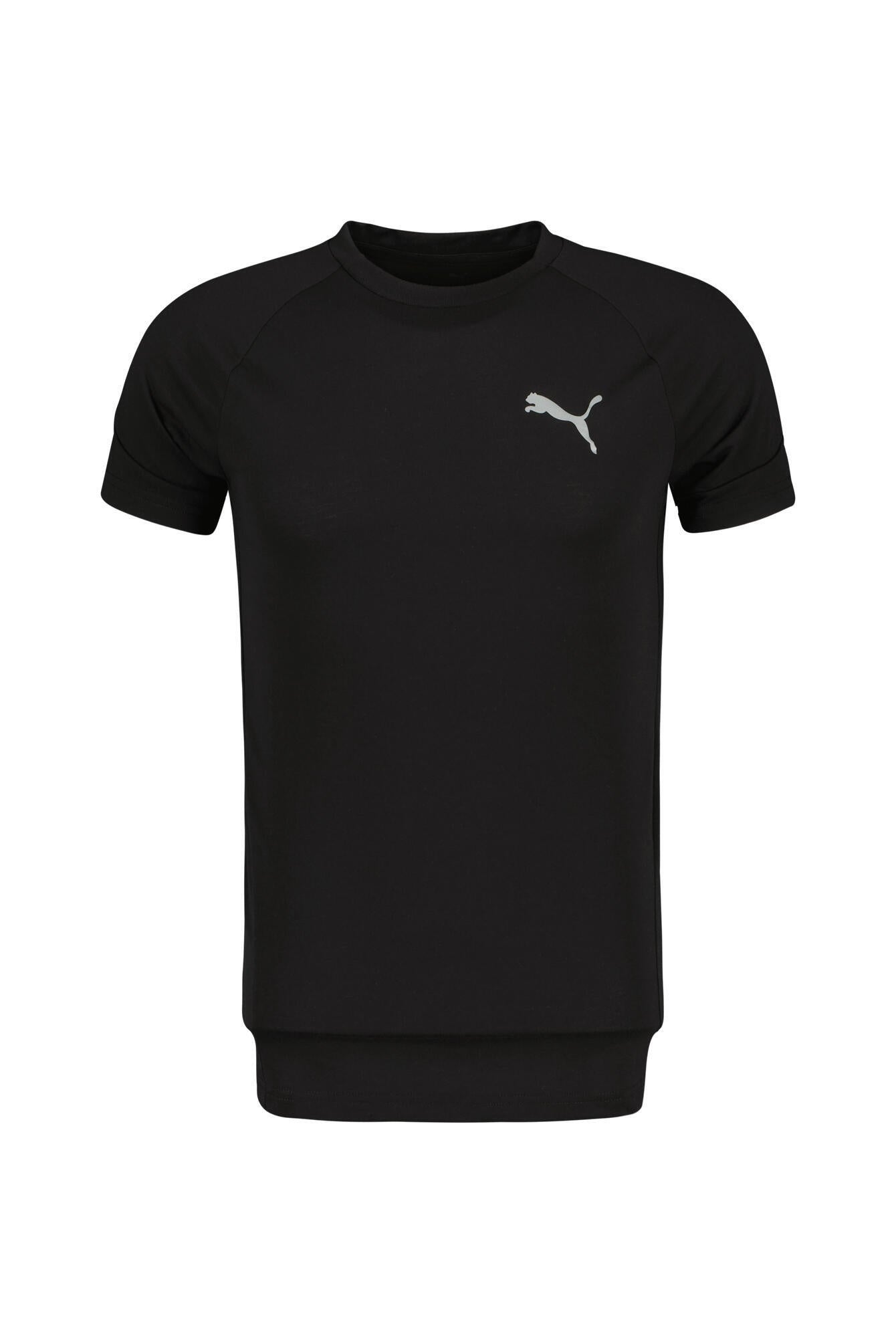 T-Shirt - 001-PUMA BLACK - Schwarz