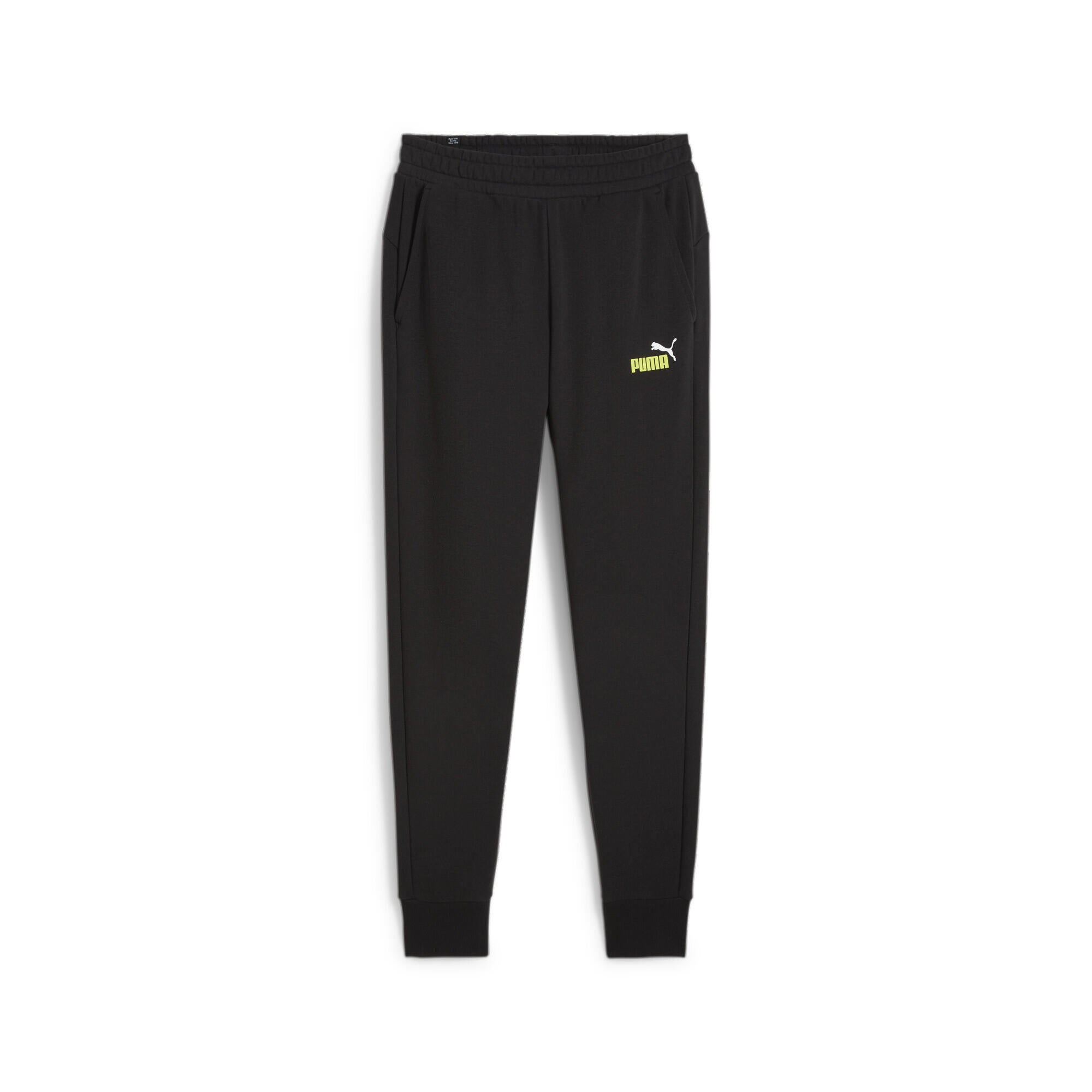 Jogginghose - 059-PUMA BLACK-LIME SHEEN - Schwarz