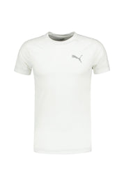 T-Shirt - 002-PUMA WHITE - Weiß
