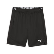 Trainingsshorts mit Logoprint - 001-PUMA BLACK - Schwarz