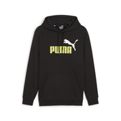 Hoodie aus Baumwollmix - 059-PUMA BLACK-LIME SHEEN - Schwarz