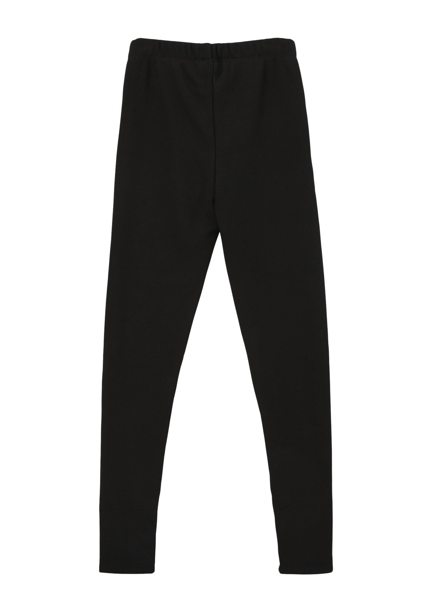 Thermofleece Leggings - 9999-GREY/BLACK - Schwarz