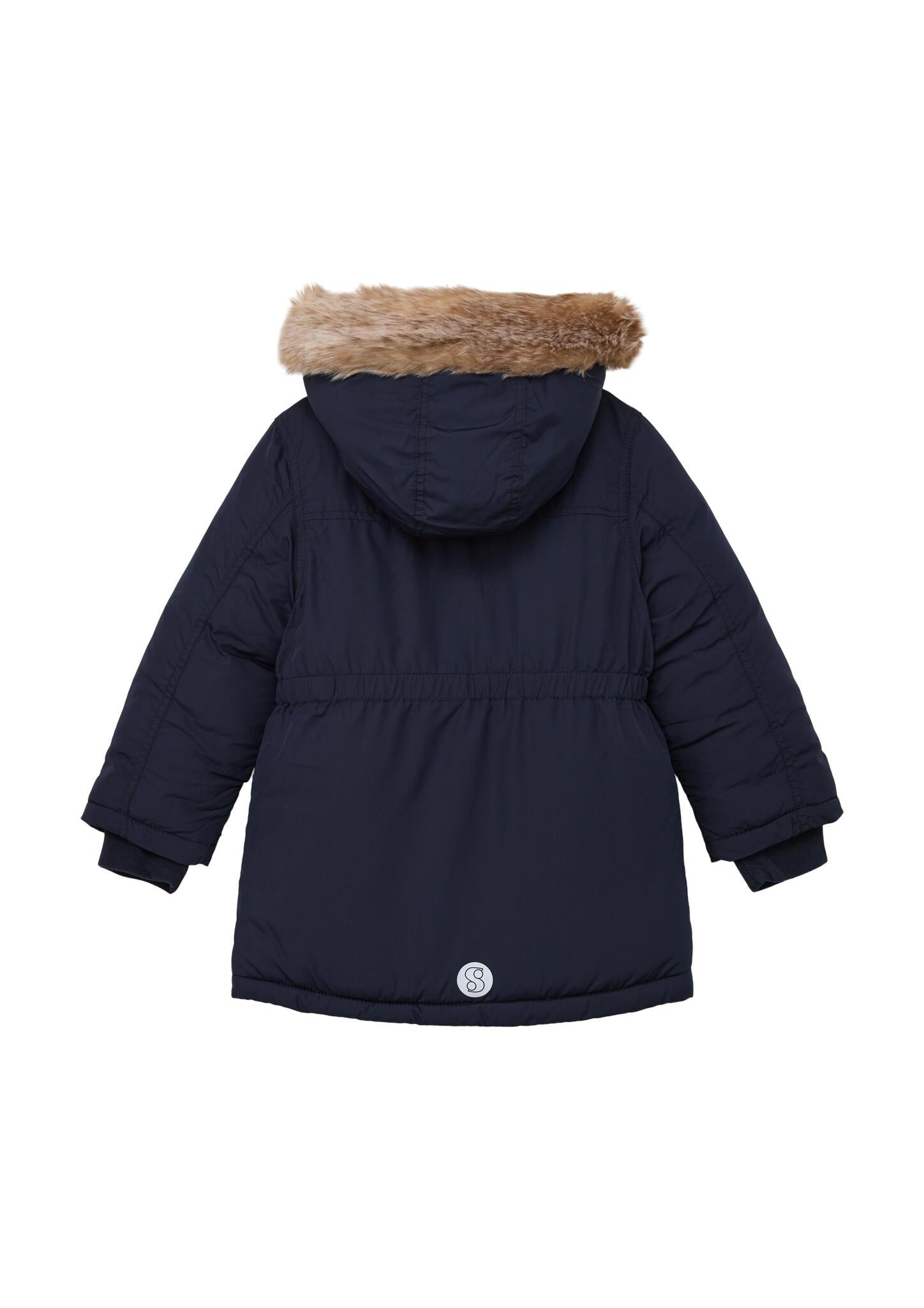 Winterjacke mit kAPUZE - 5952-BLUE - Blau