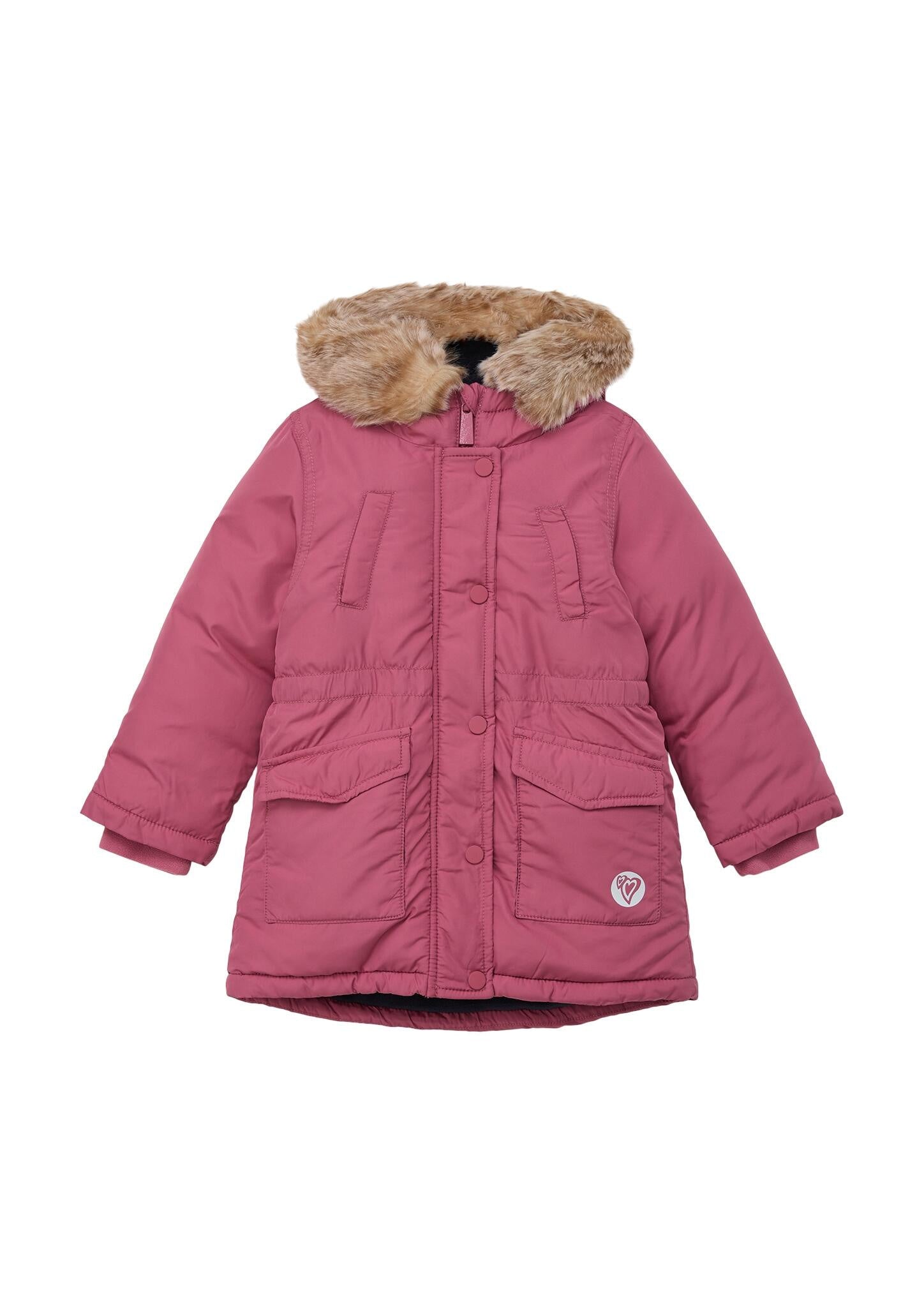 Winterjacke mit kAPUZE - 4592-LILAC/PINK - Rosa