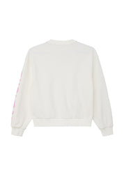 Sweatshirt - 0210-WHITE - Creme