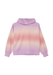 Hoodie mit Farbverlauf - 44D1-LILAC/PINK - Rosa