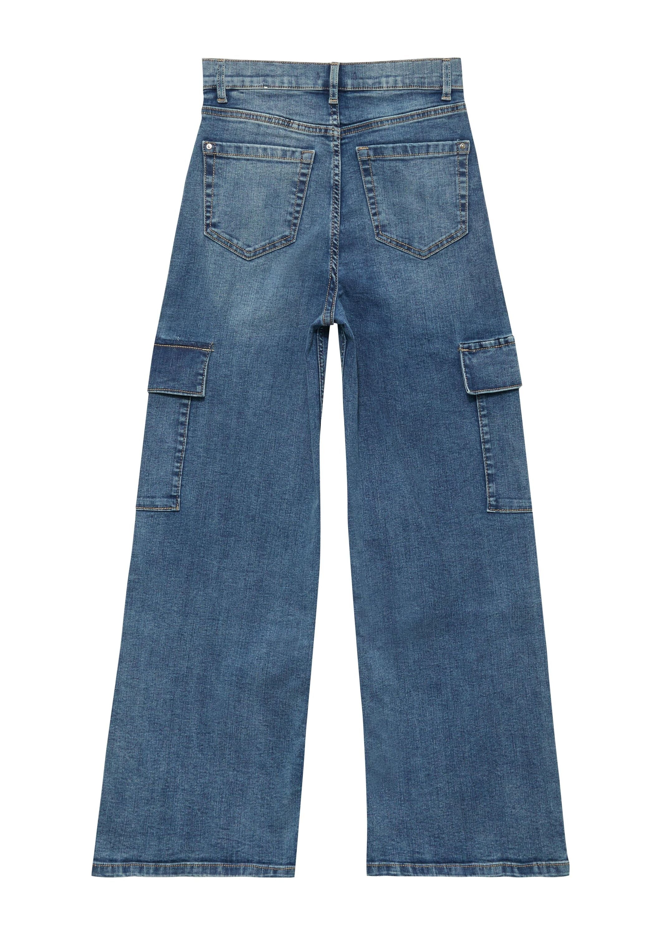 Cargo-Jeans - 55Z4-BLUE - Blau