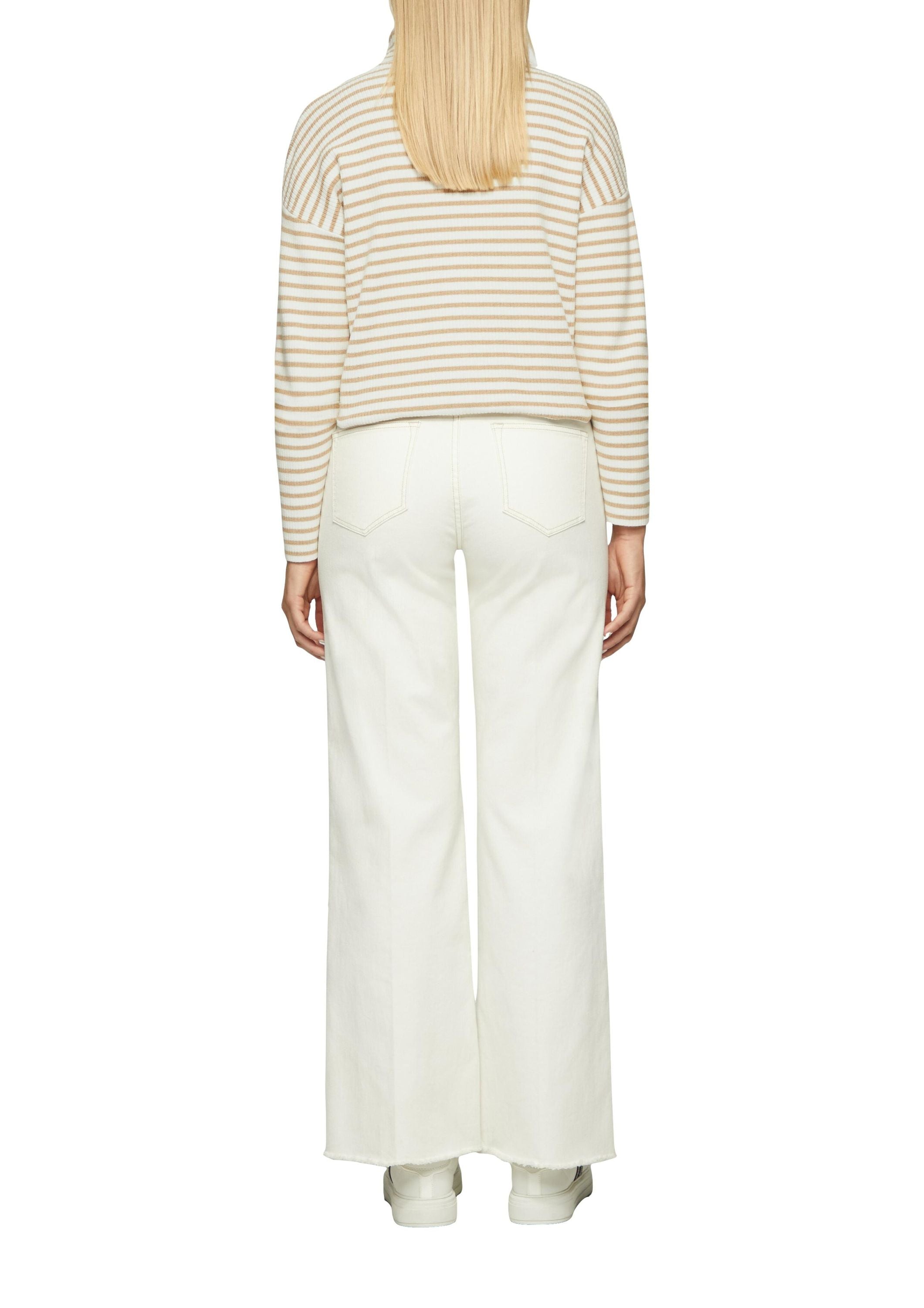 Strickpullover mit Rollkragen - 83X1-BROWN - Beige